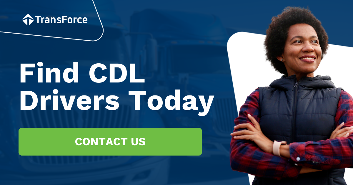 Contact Us for Your CDL Driver Staffing Needs | TransForce Group